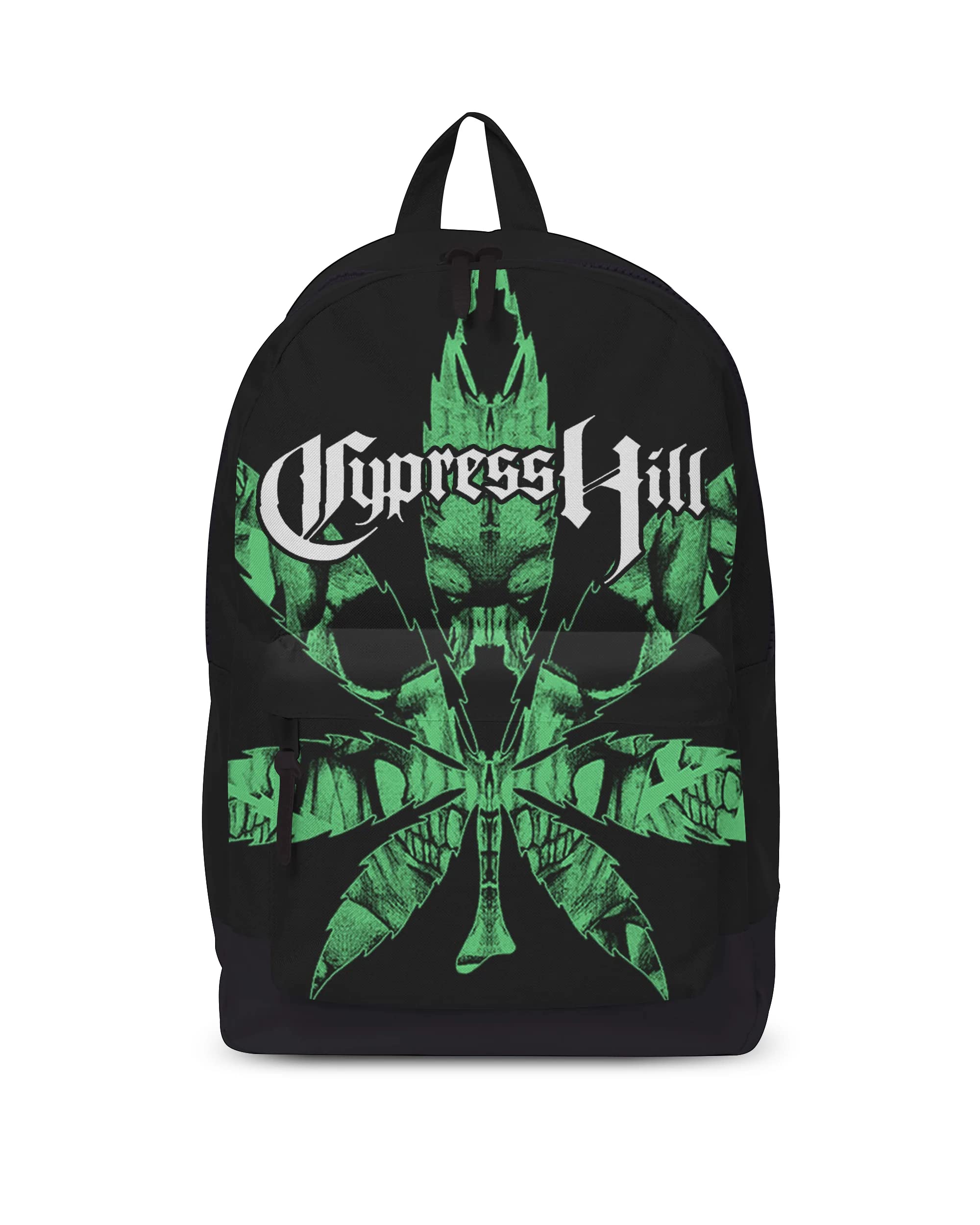 Rocksax Backpack Cypress Hill Insane In The Brain Rucksack 43cm x 30cm x 15cm – Officially Licensed Merchandise, Black, One Size, Casual