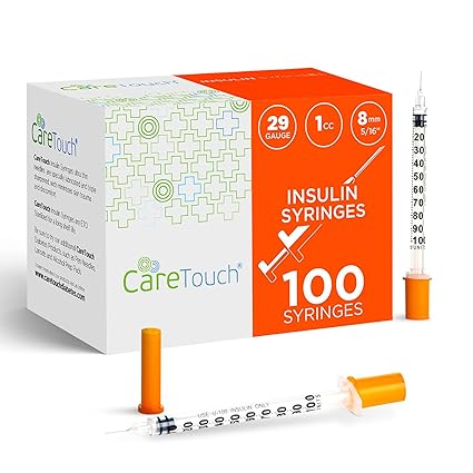 Care Touch Insulin Syringes | 29g 5…