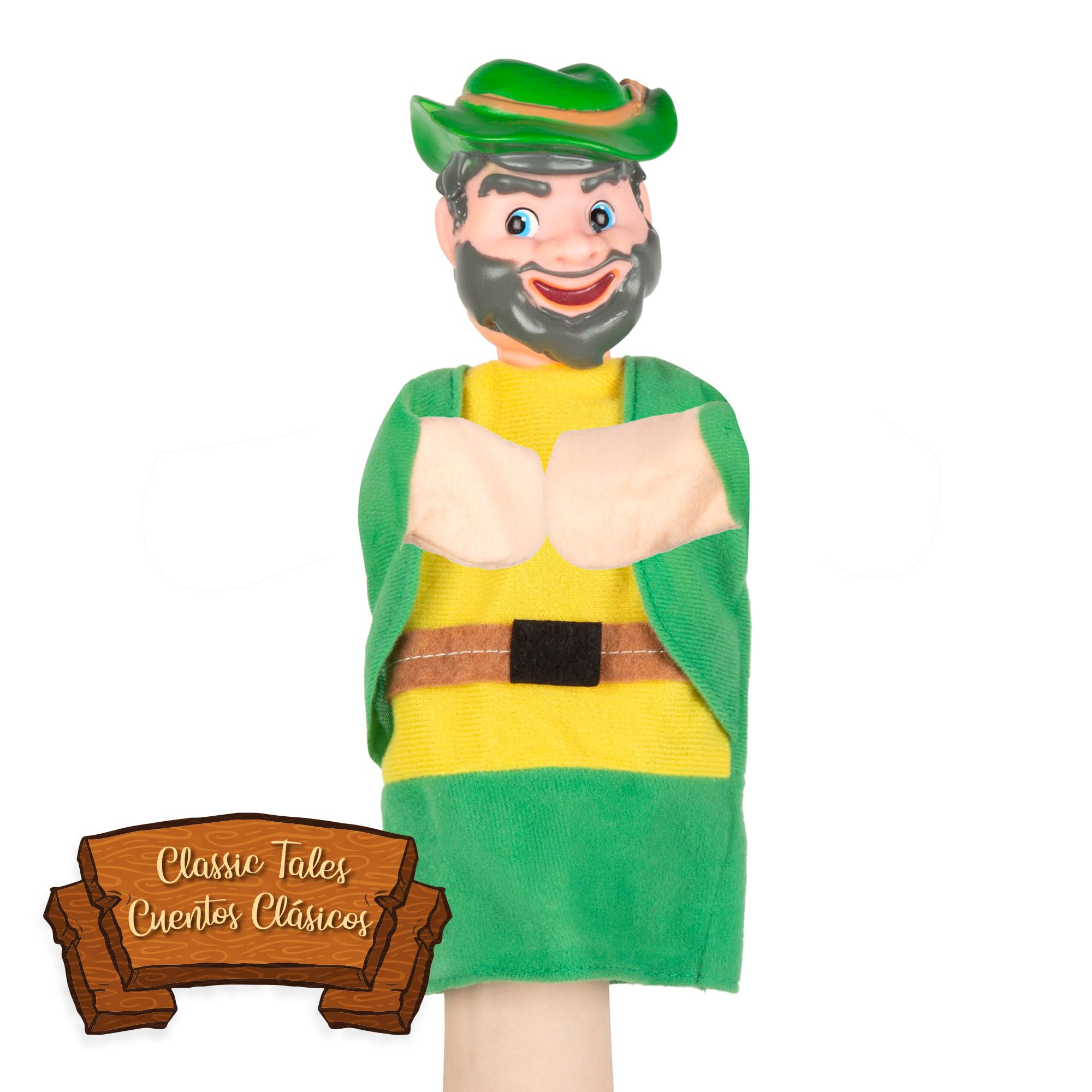 COLORBABY Cucu Show Set Rotkäppchen-Puppen, 4 Puppen, 25 cm, weiche und sichere Materialien, Kinderspielzeug, für Gruppenspiele oder Familienzeit (39166)