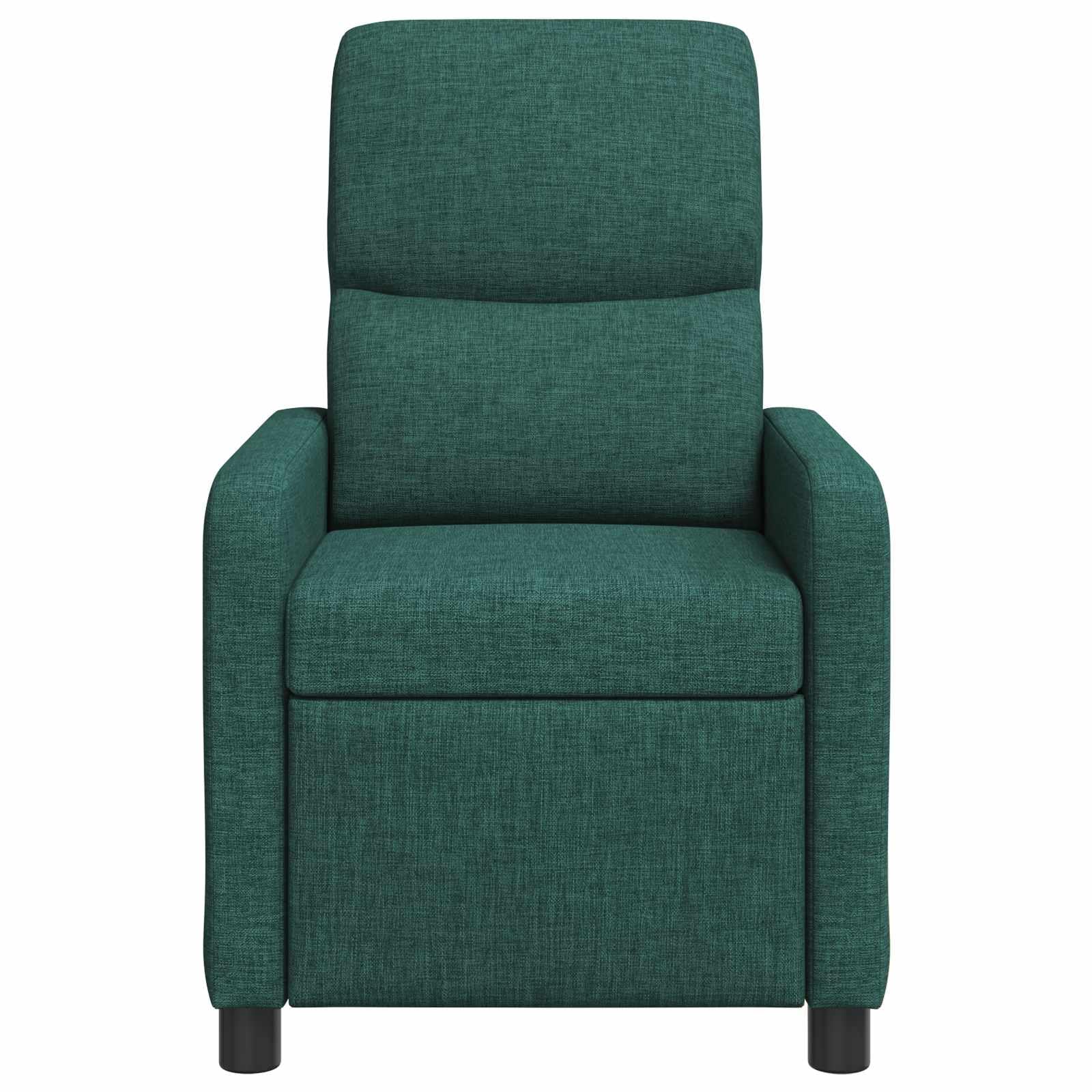Generico Poltrona Massaggiante Verde Scuro Tessuto,42034834
