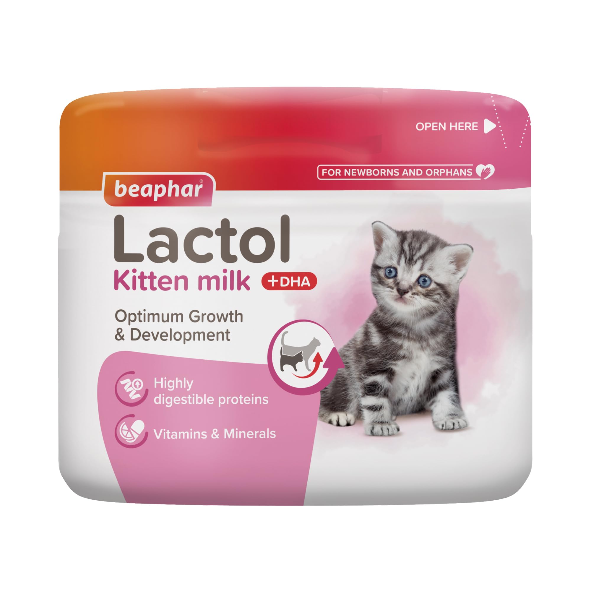 Beaphar Lactol Milk Replacer For Kittens - Saver Pack: 3 X 250G