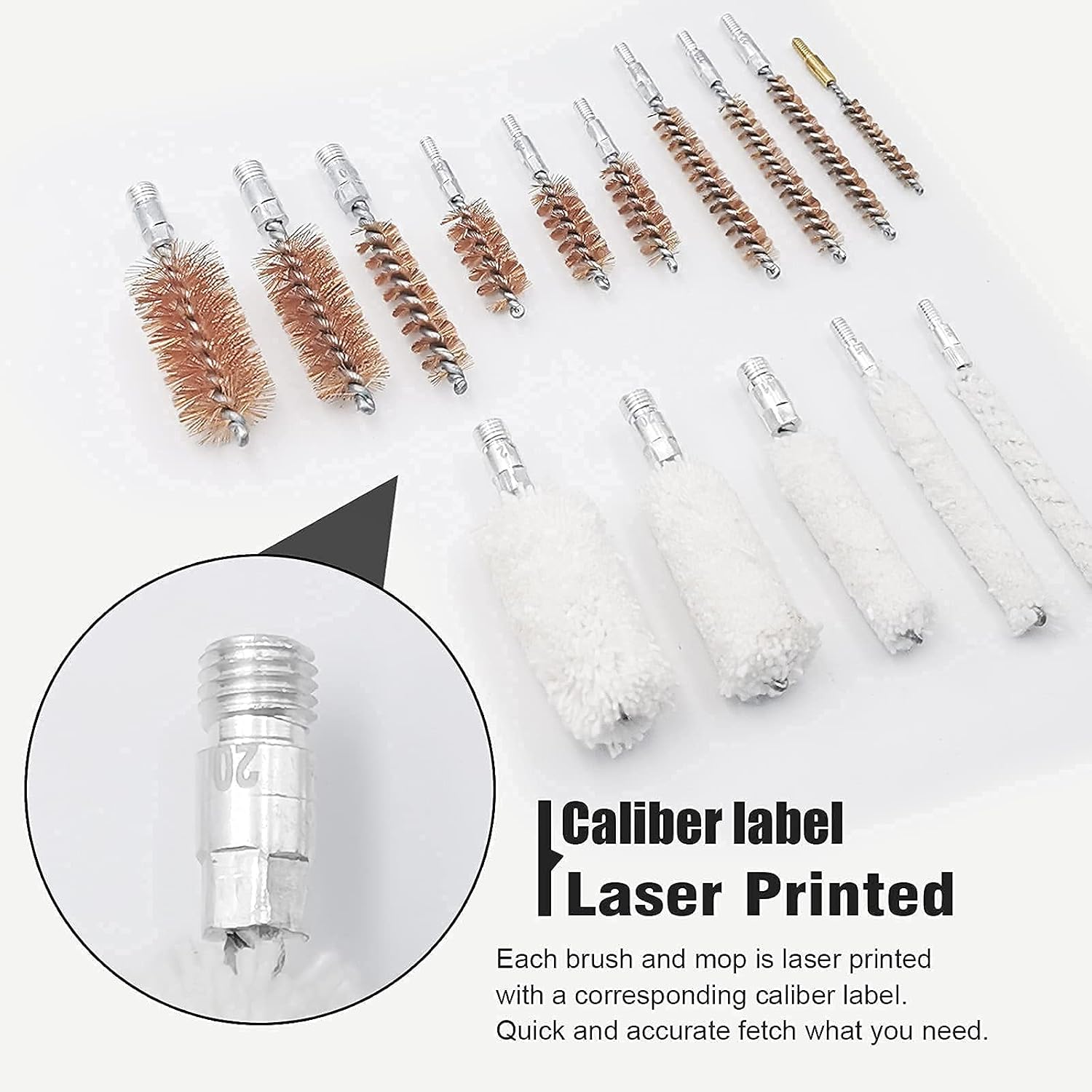 Green Laser Boresighter for All Guns,with Gun Cleaning Kit