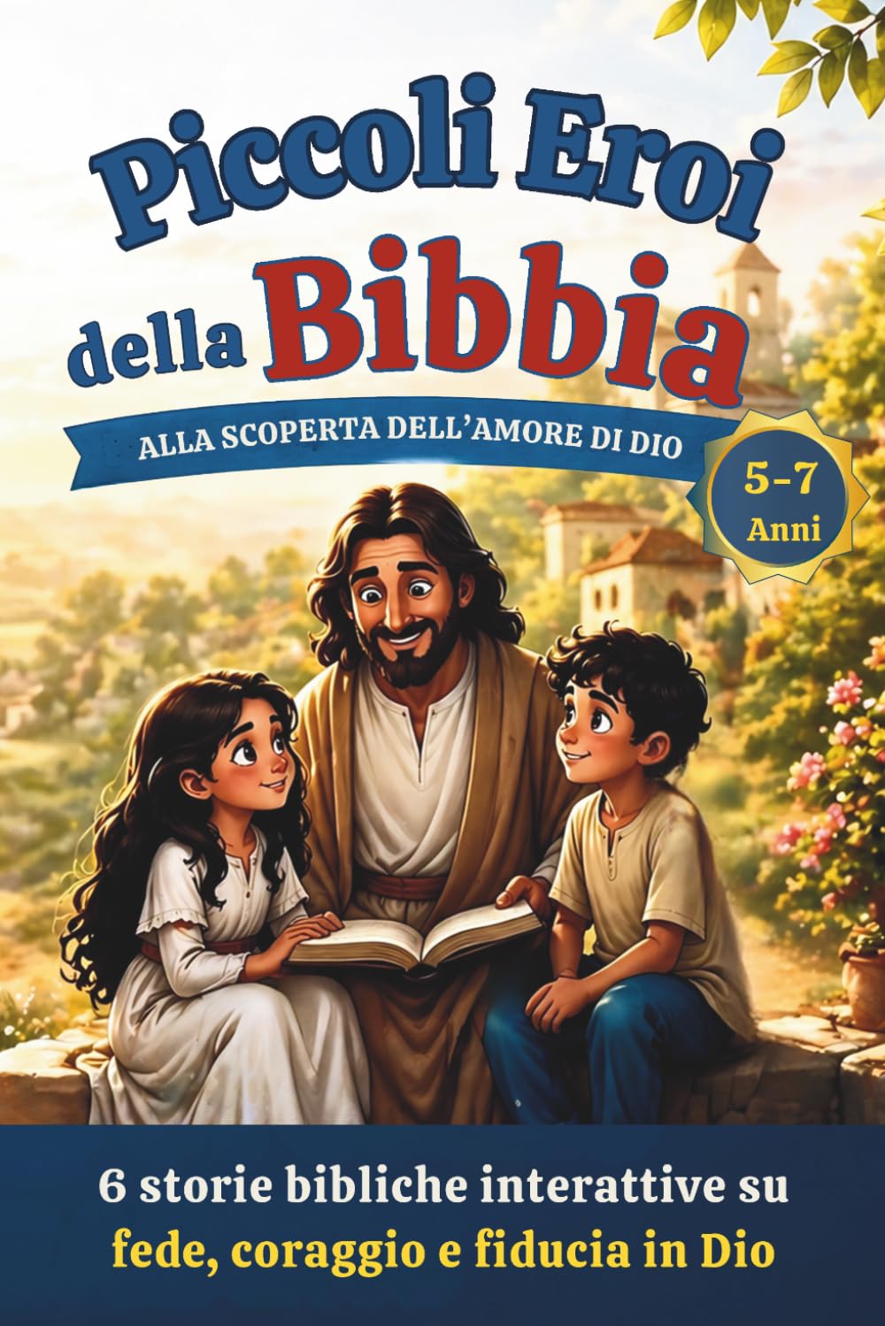 Piccoli eroi della Bibbia: 6 storie bibliche interattive su fede, coraggio e fiducia in Dio