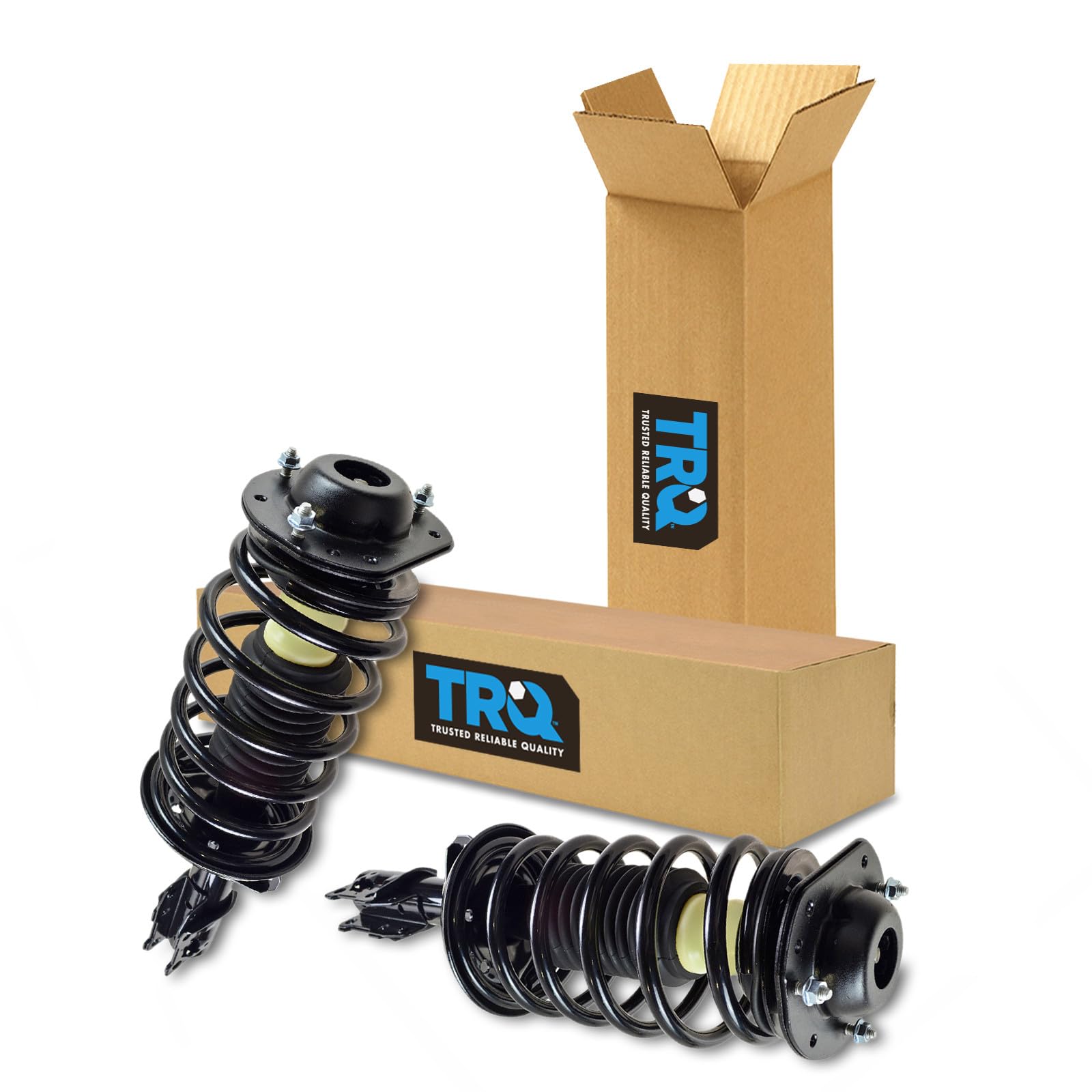 TRQ Front Strut and Spring Assembly Set 2 Piece