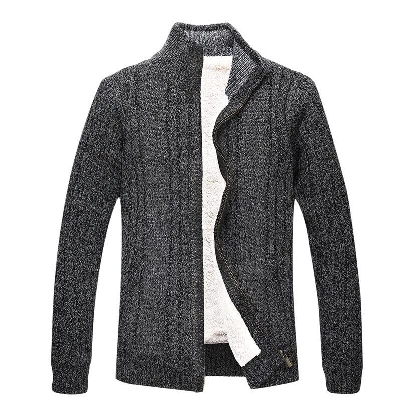 Chandail d'hiver décontracté en maille premium tricot chaud épais de luxe