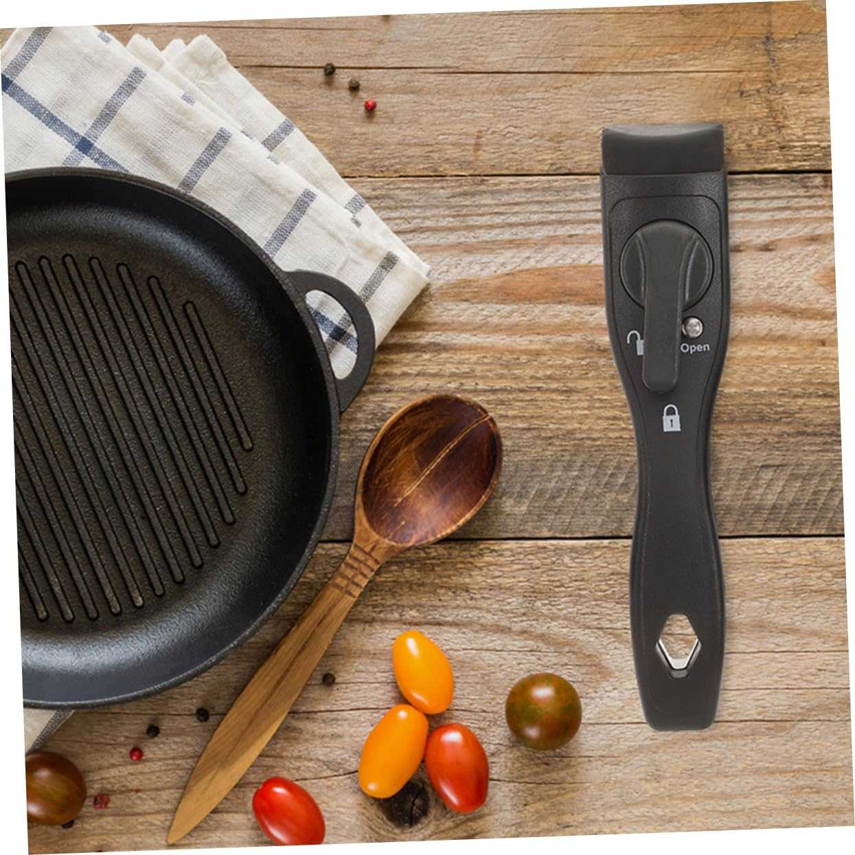 2 Stück-Pack Austauschbare Topfgriffe aus Bakelit Abnehmbares Design Tragbar und Hitzebeständig Ersatzgriffe für Töpfe und Pfannen für Outdoor und Induktion