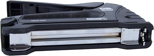 Miniatura 3 de Gardner Bender MSG-501B - Pistola grapadora de cable resistente, grado profesional, asegura (NM) coaxial y cable de bajo voltaje, negro