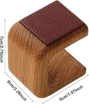 Luxury Watch Stand Handmade Display Tower, Wooden Display Base, Single Watch Holder With Leather Pad Feature | Men Women Collection Desk Shelf Organizer Storage For All Models Timepieces