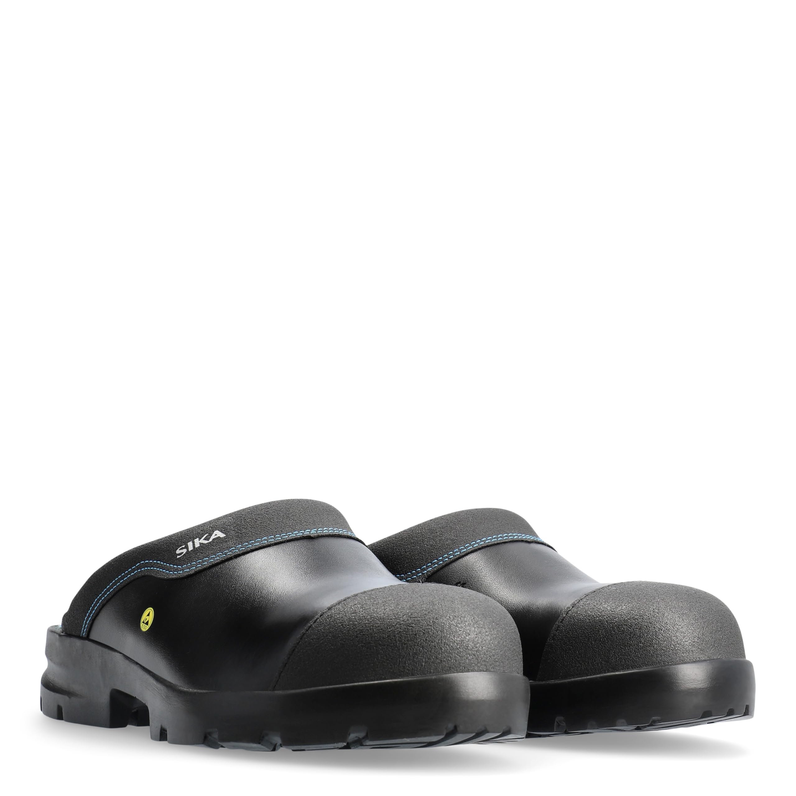 SIKA - Calzado de protección de Piel para hombre Negro negro, color Negro, talla