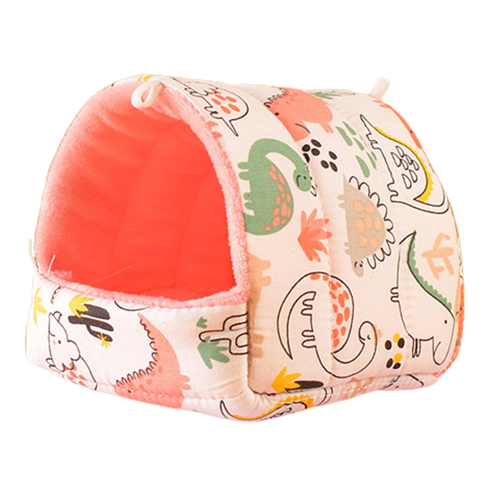 matumou Guinea Pig Cartoon Pattern Pet Hideout Warm Small Hamster Squirrel Bed House Cage Accessories Squirrel Bed