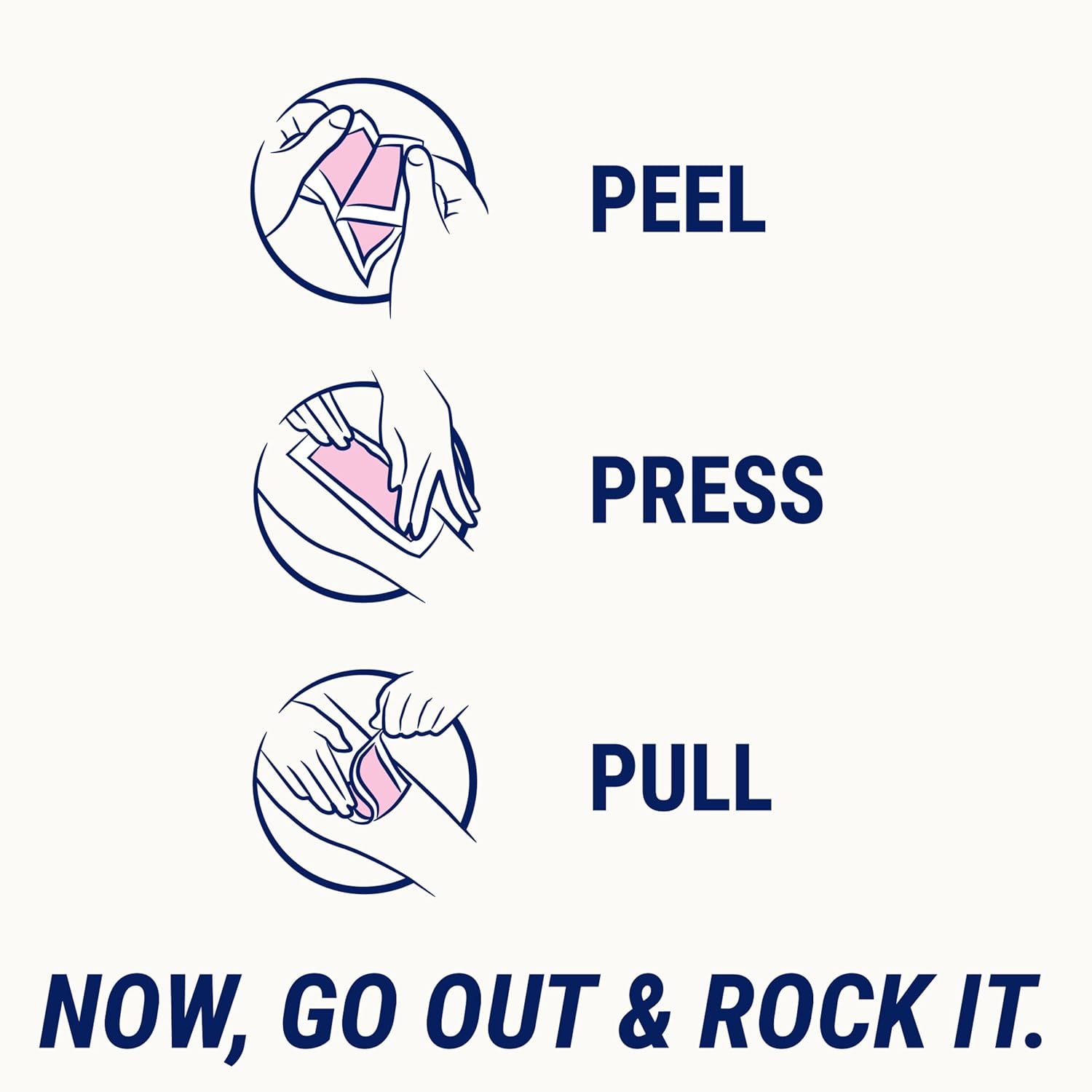 Nair Tiras depiladoras listas para piernas y cuerpo, kit de