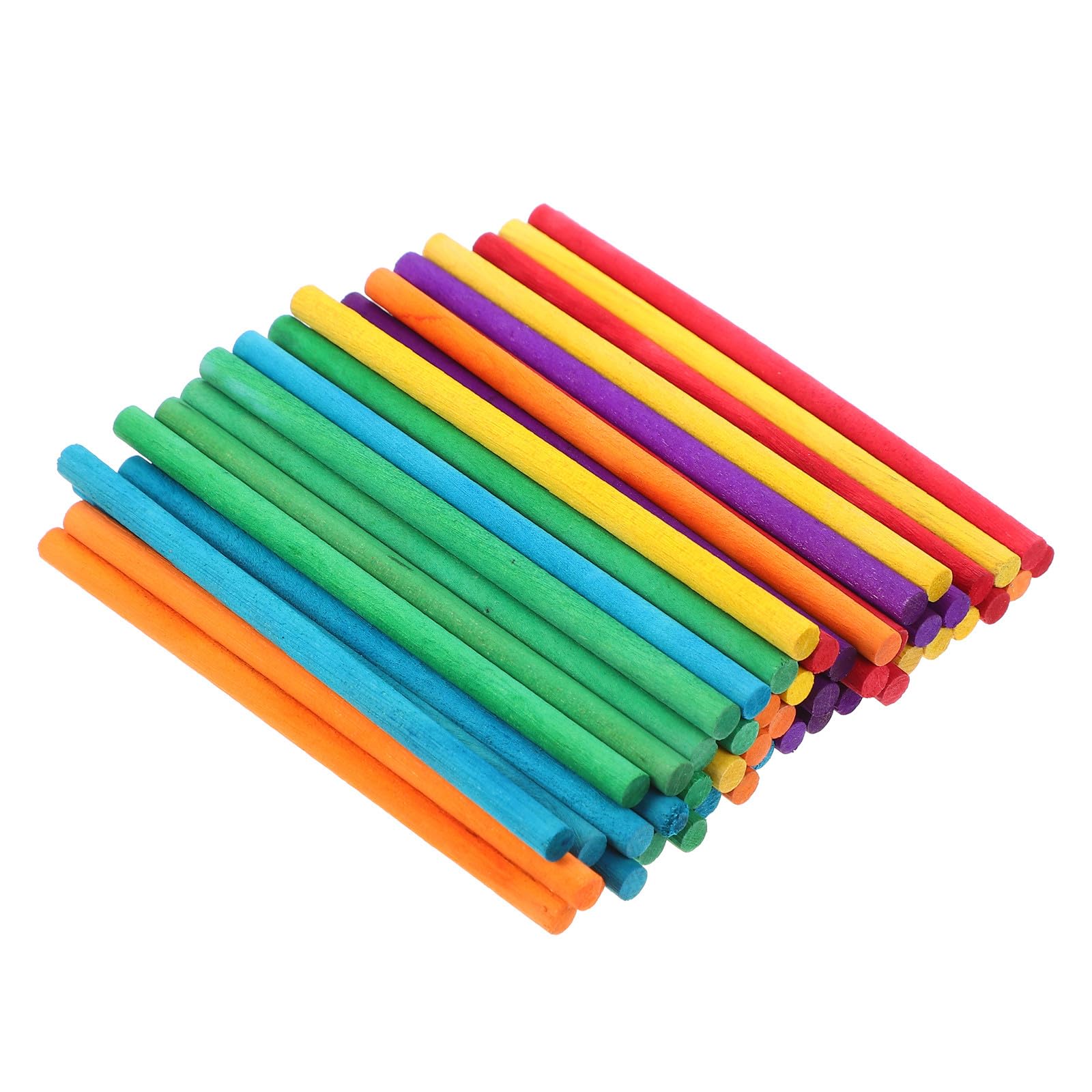 Palitos de Madera para Hacer Helados Caseros 500 Piezas | Bricolaje y Decoración del Hogar, Tacto Cómodo, Fácil de Sujetar, Superficie Lisa y Uso Seguro