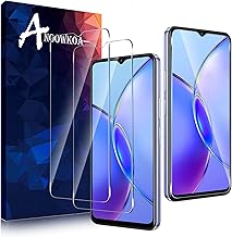 Anoowkoa Screen Protector for VIVO Y17s, Tempered Glass Full Screen Anti-Fingerprint Tempered Glass Protective Film VIVO Y17s, 2 PCS
