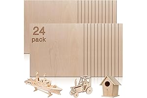 24-Piece Baltic Birch Plywood: Unrivaled Precision for Crafting Excellence