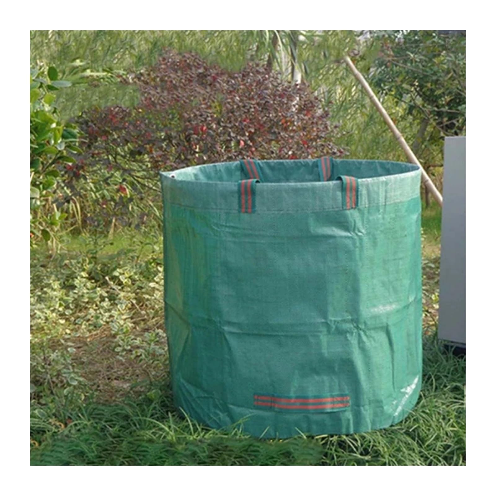 Sacos de Jardin Bolsa de basura de jardín resistente de gran capacidad, bolsas de basura tejidas para residuos de jardín, almacenamiento de contenedores de jardín Bolsa Jardin(500L)