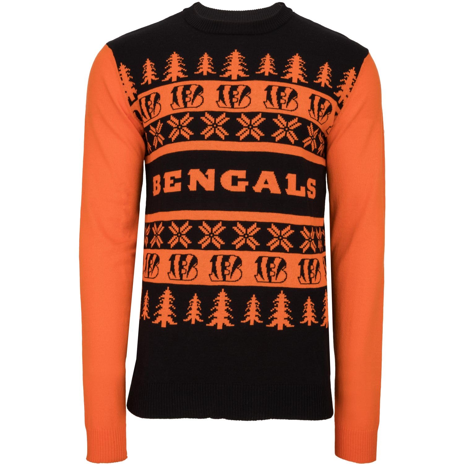 FOCO NFL Ugly Sweater XMAS Knit Pullover - Cincinnati Bengals - M — image 1