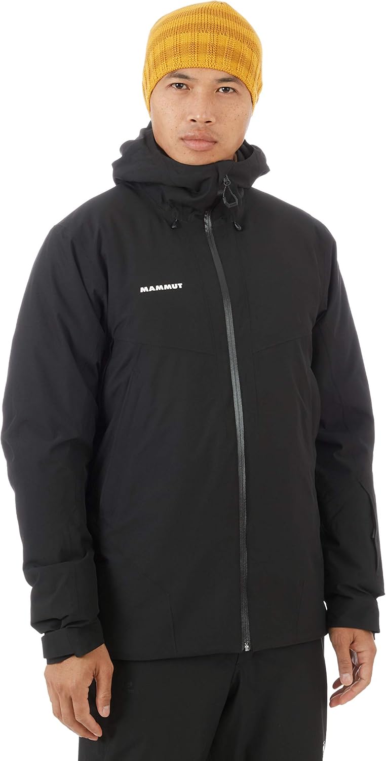 Chaqueta Hardshell Mammut Casanna Con Capucha - Para Hombre, Impermeable Y Transpirable, Tejido Reciclable | Ideal Para Esquí Y Actividades De Montaña