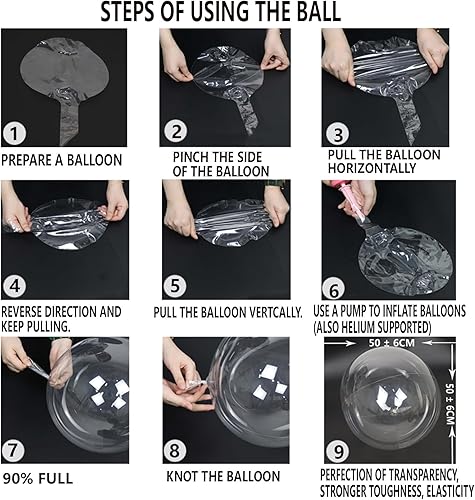 Miniatura 7 de Decoraciones de fiesta temática oceánica, kit de guirnalda de arco de globos azules, globos de burbujas, animales marinos, globos de peces para Nemo