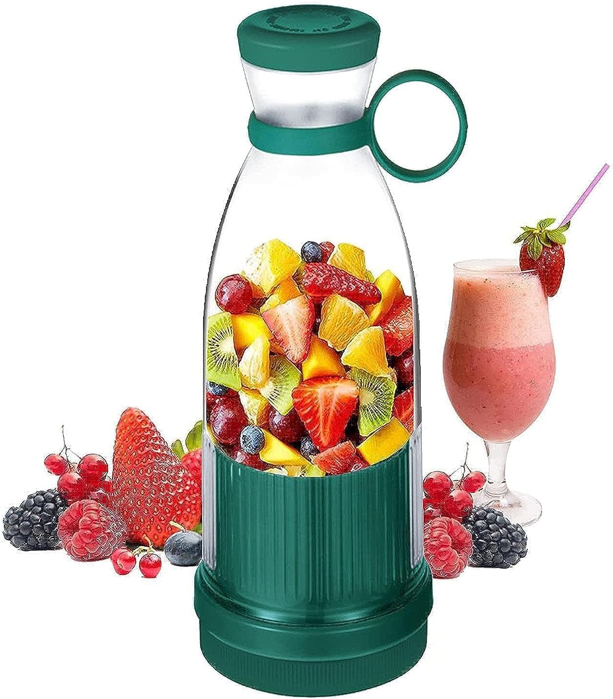 Wemart Personal Size Blender, Portable Blender, Battery Powered USB
