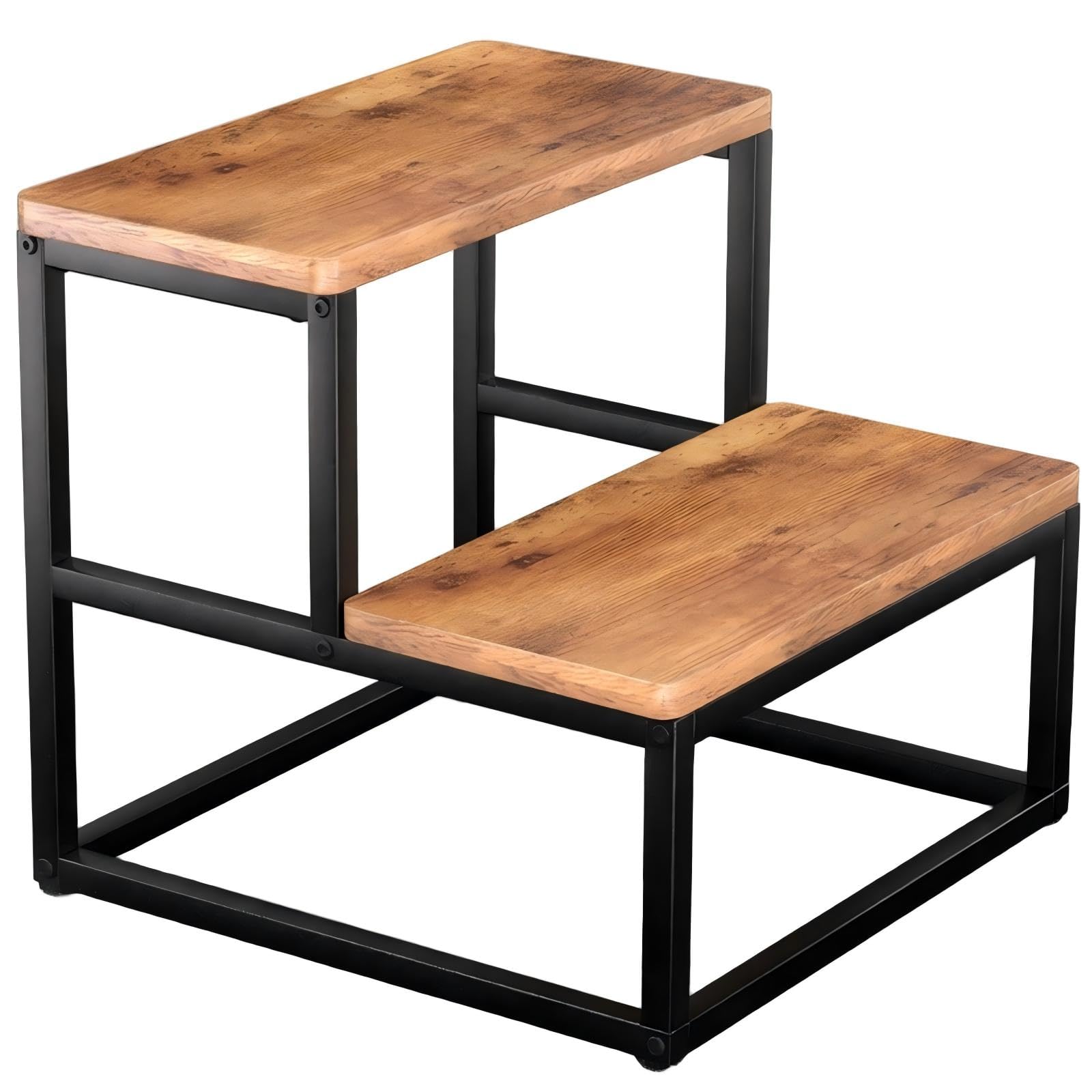 Marches de Spa antidérapantes 226kg Tabouret Robuste Cadre en métal Accessoires Caravane Camping-Car