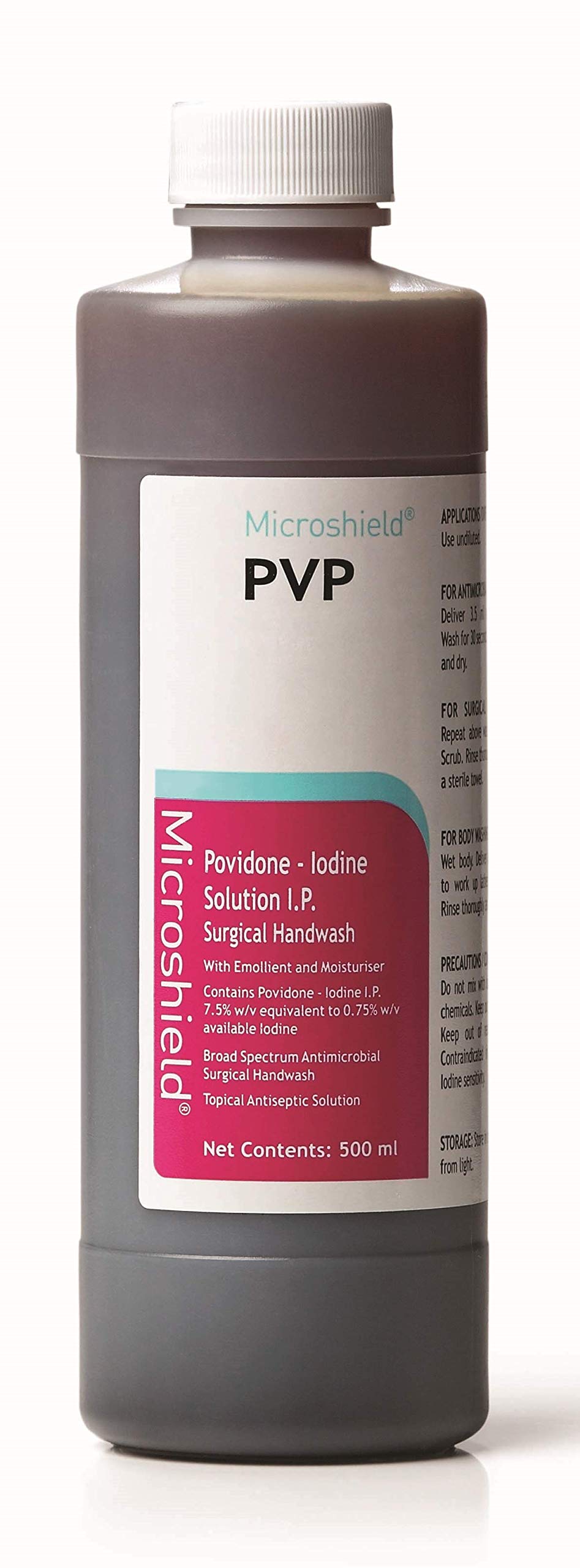 Microshield PVP handwash 500ml pack of 2