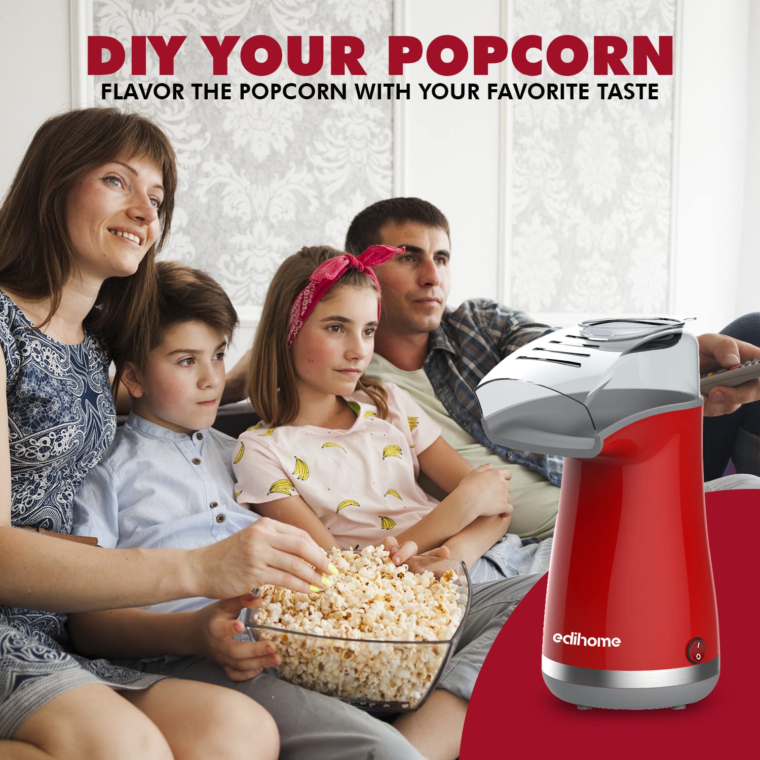 Popcorn machine (incl popcorn) huren