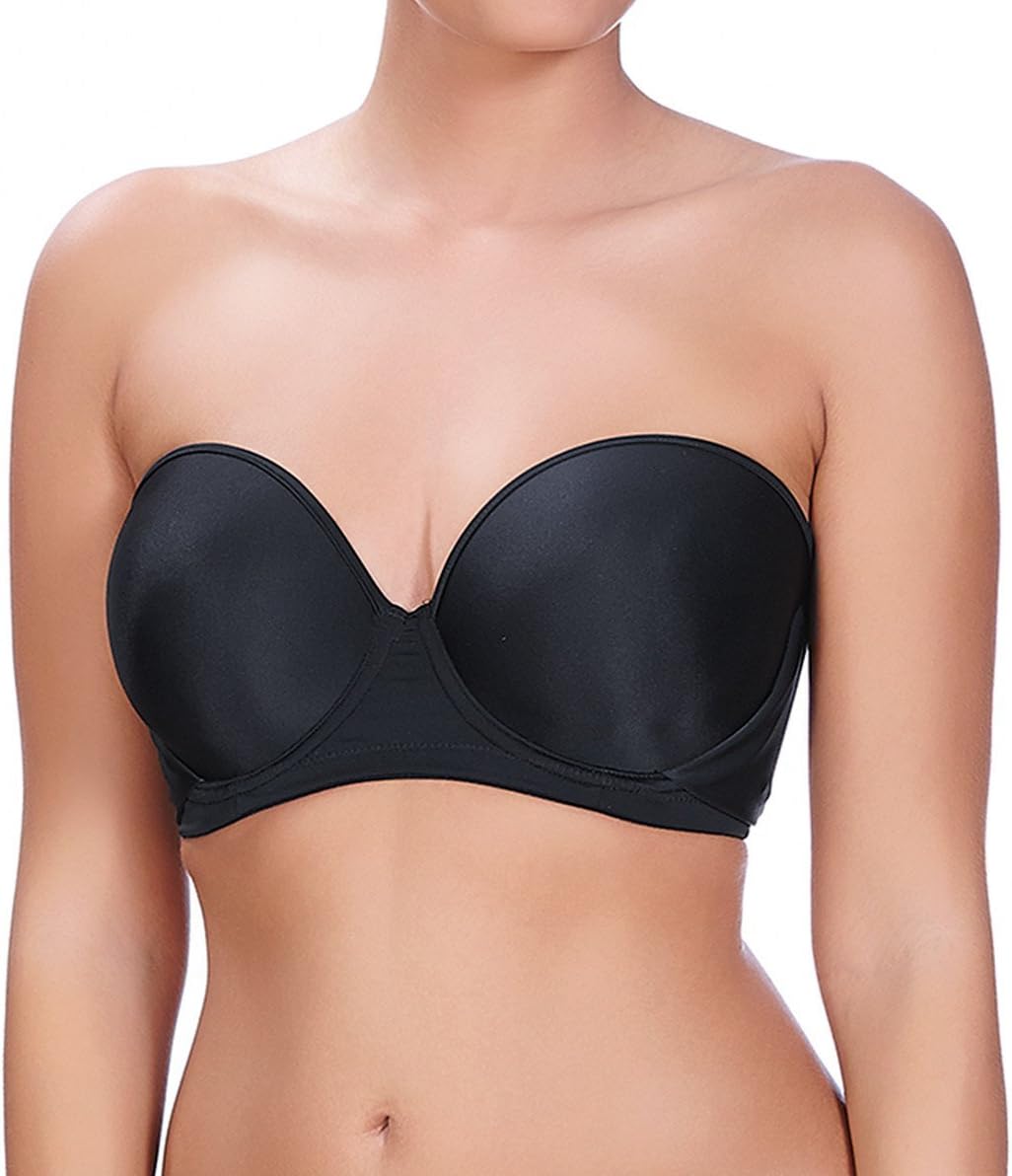 Freya Deco Swim Molded Underwire Multi-Way Bandeau Bikini Top (3872)