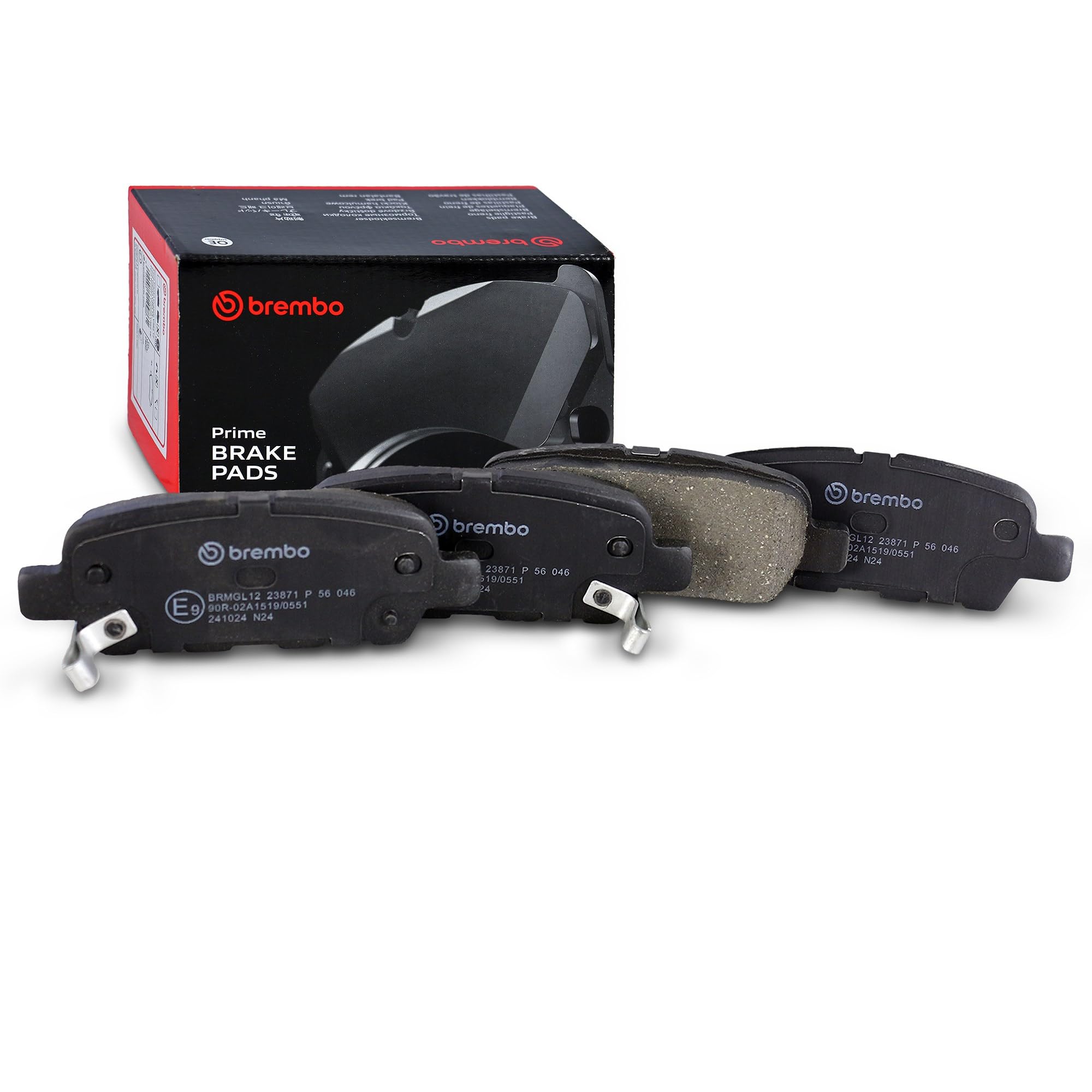Brembo P56046 Rear Disc Brake Pad - Set of 4