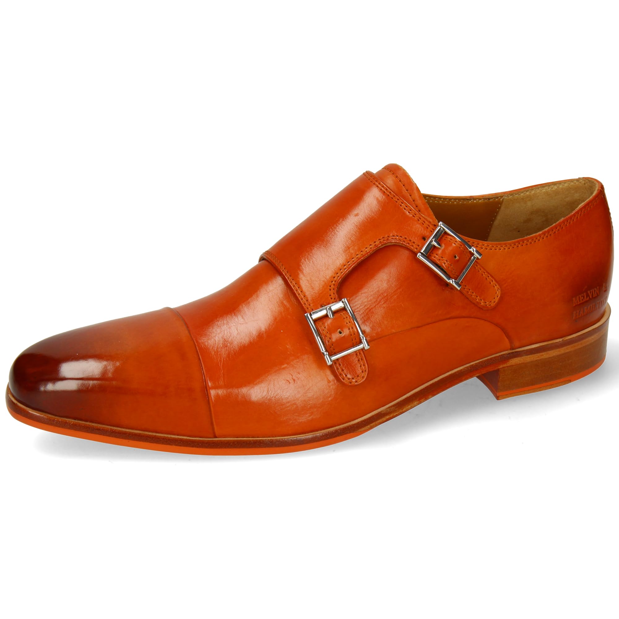 Melvin & Hamilton Monk Lance 1 Men's Shoes, Orange, 10 UK