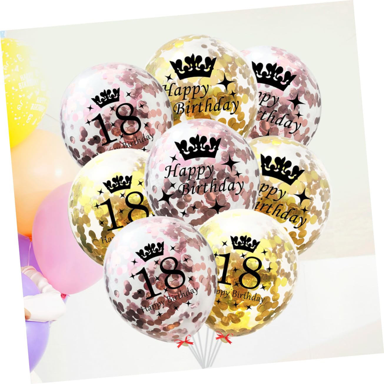 Abaodam 3 Set Di Palloncini in Lattice Da 12 Pollici Con Per Feste Di Compleanno 20 Pezzi * 3
