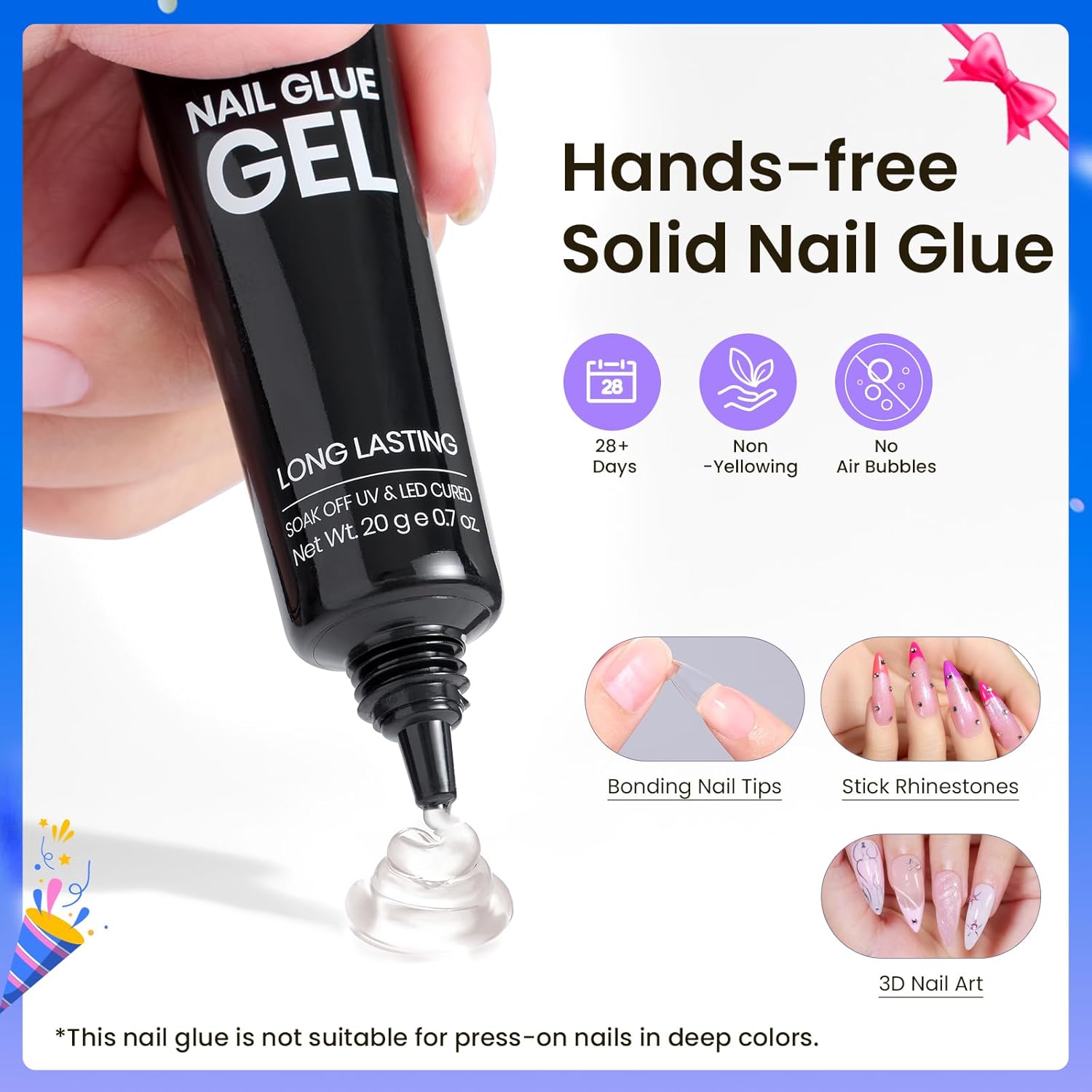 Beetles Tipex Gel Nail Kit, Medium Stiletto & Beetles 15ml Nail Dehydrator and Primer