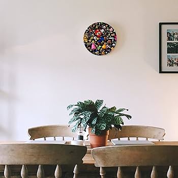 Amazon.co.jp: スーパーマリオ 掛け時計 木製壁掛け時計 静音