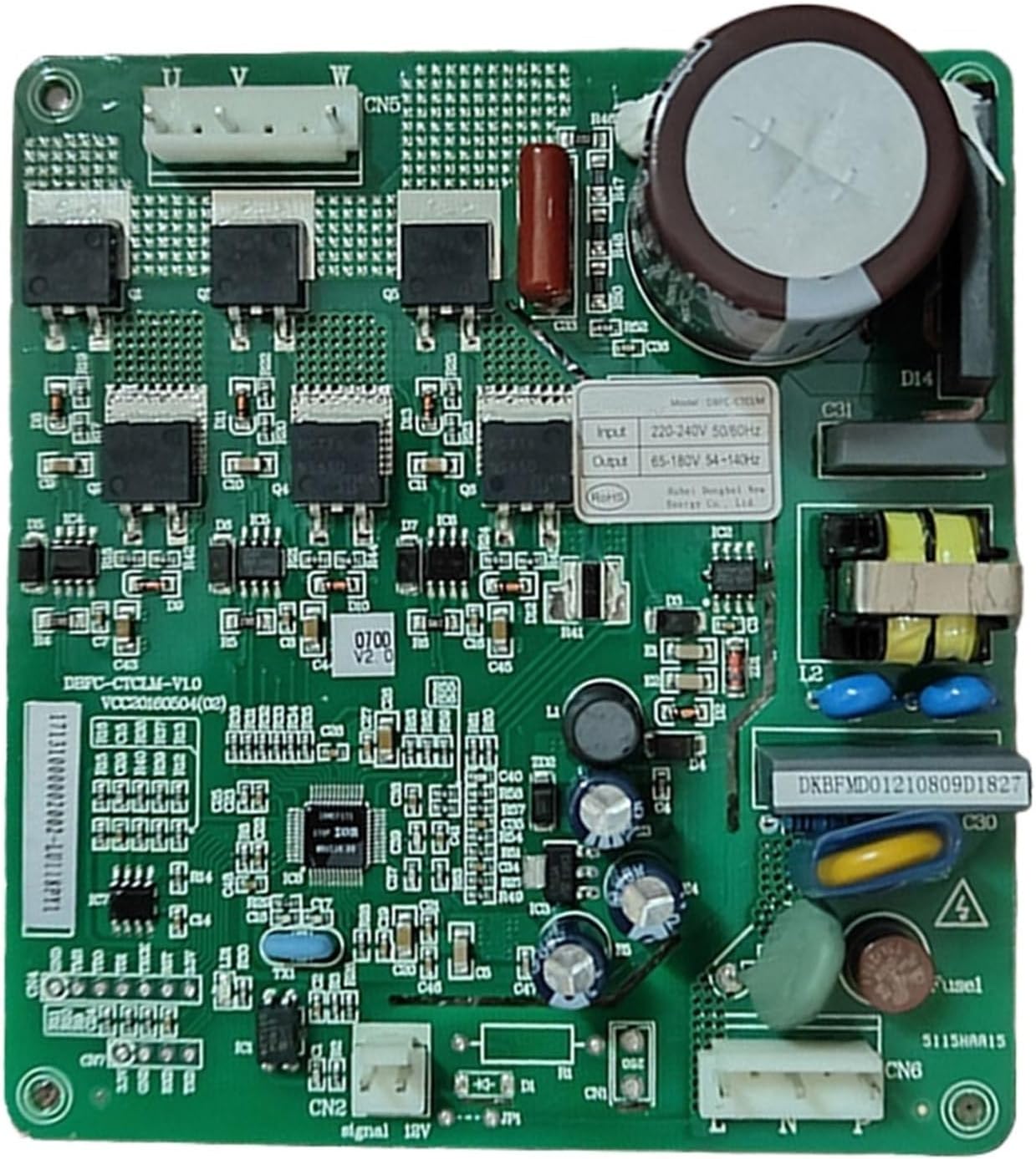 Refrigerator Computer Board DBFC-CTCLM LU118PY1 17131000002002,Compatible For Midea， Inverter Computer Board Refrigerator Accessories