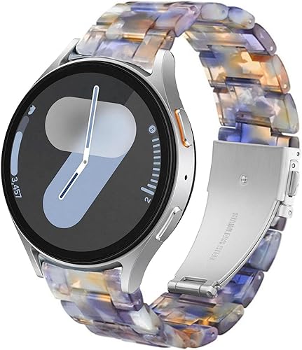 Vista 187 de Correas compatibles con Samsung Galaxy Watch 7 / FE / 6/6 Classic / 5/5 Pro / 4/4 Classic / 3 de 1.614 in / Huawei GT3 de 1.654 pulgadas, 0.787