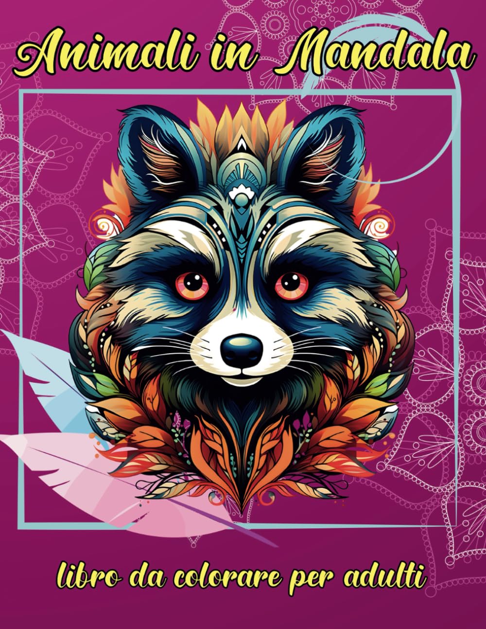 Mandala animaux livre de coloriage pour adulte votre pause détente à la maison