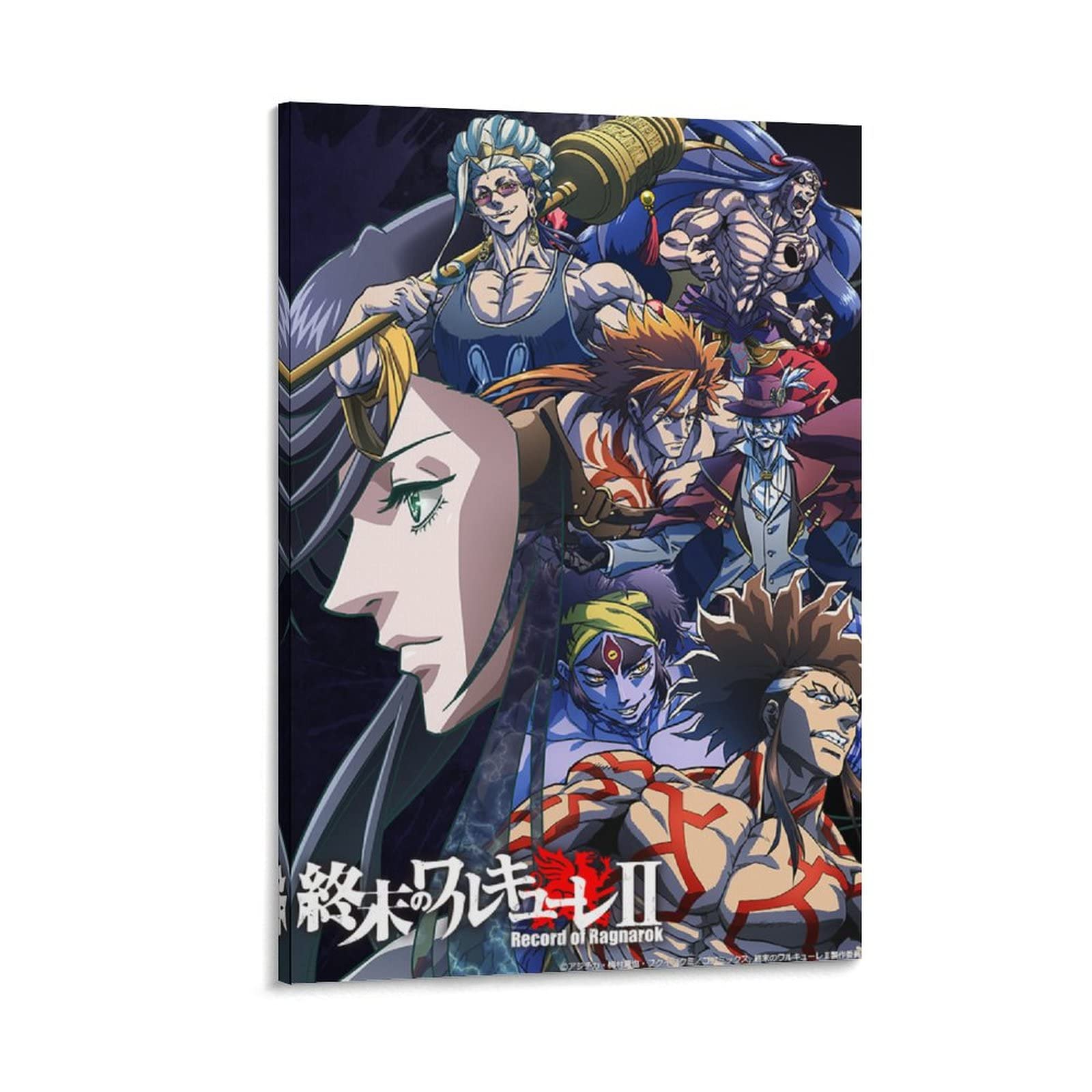 JIANLE Record of Ragnarok Poster Japanese Adventure Anime Poster