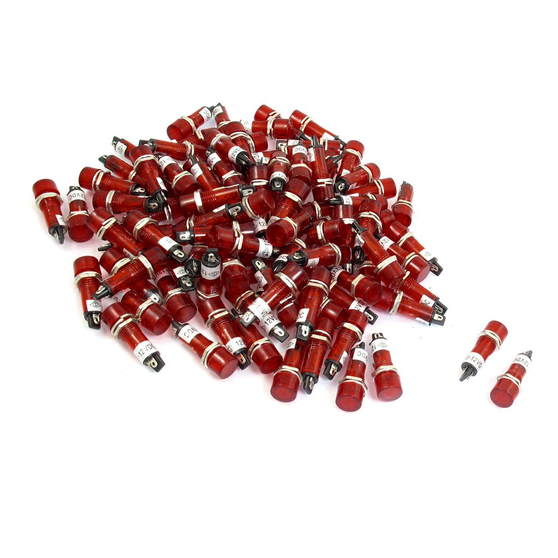 ZHuidjo DC suitablevoltageV Recessed Signal Indicator Lamp XD10-3 5mm 100 Pcs Red Light (SN: 58d c4a f9f 191 79b)-picture-10