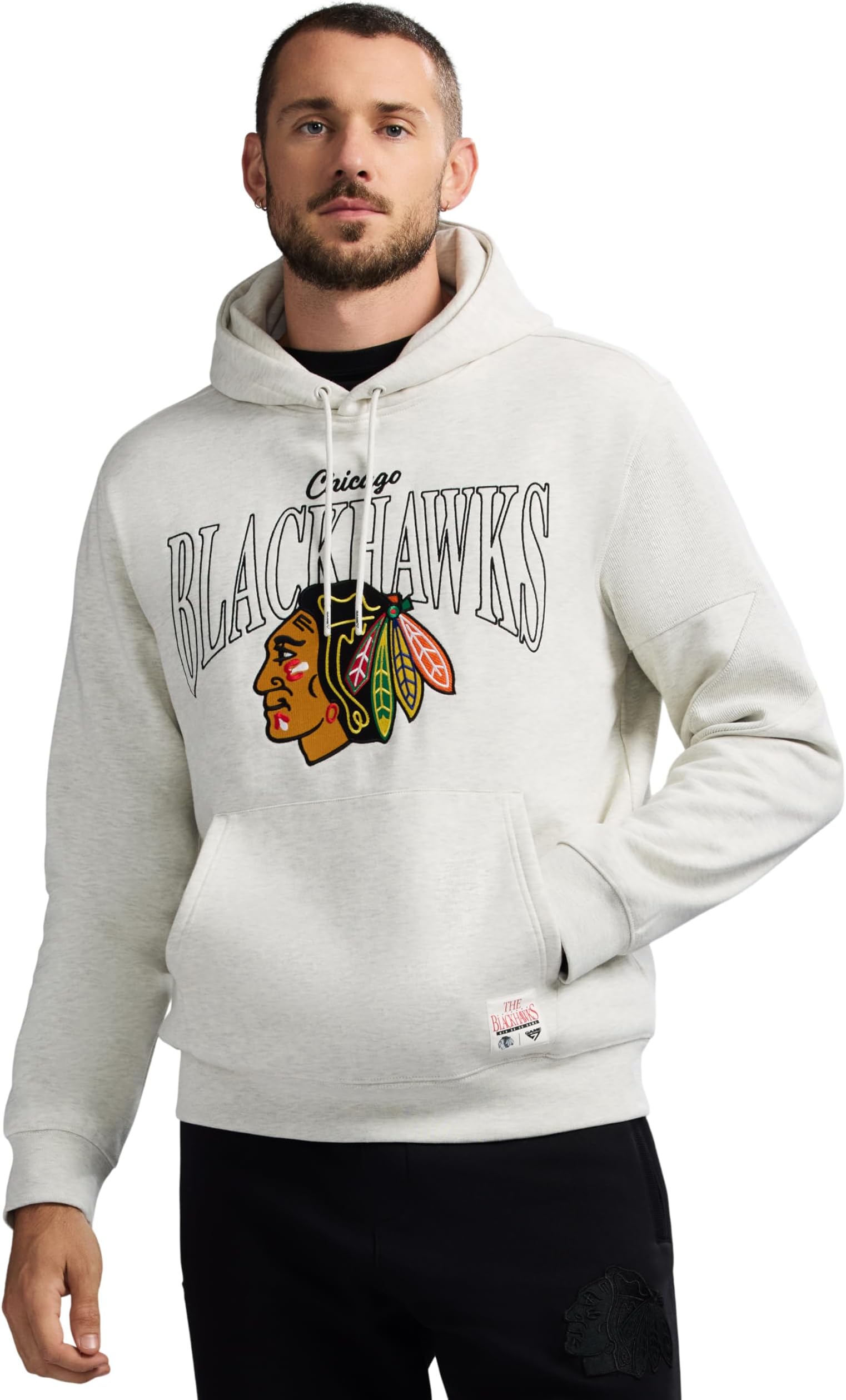 x NHL Men's Officially Licensed Long Sleeve Pullover Hoodie Fleece Sweatshirt
