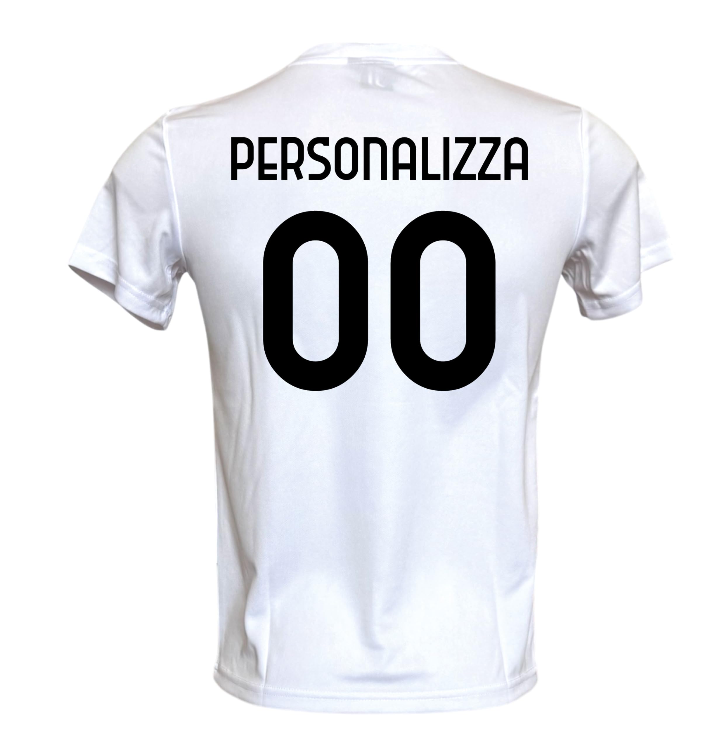 Generico Maglia Calcio bianconera Personalizzata con Il Tuo Nome o Giocatore Preferito 2025/2026 Replica Autorizzata Taglie Bambino e Adulto