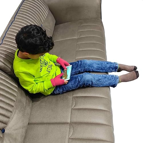 Miniatura 3 de OFFA Tope de succión de pulgar para niños (de 3 a 6 años)  El kit tiene 2 guantes disuasorios para chupar el pulgar (flor de granada y folleto guía