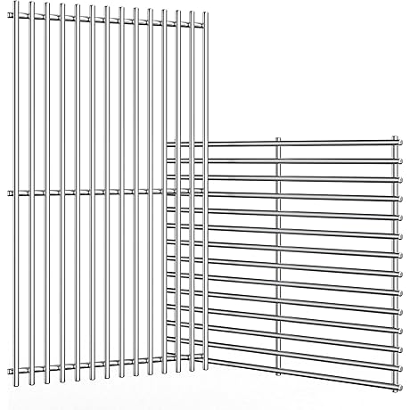 Uniflasy 17 Inches Premium Stainless Steel Barbecue Grill Grate