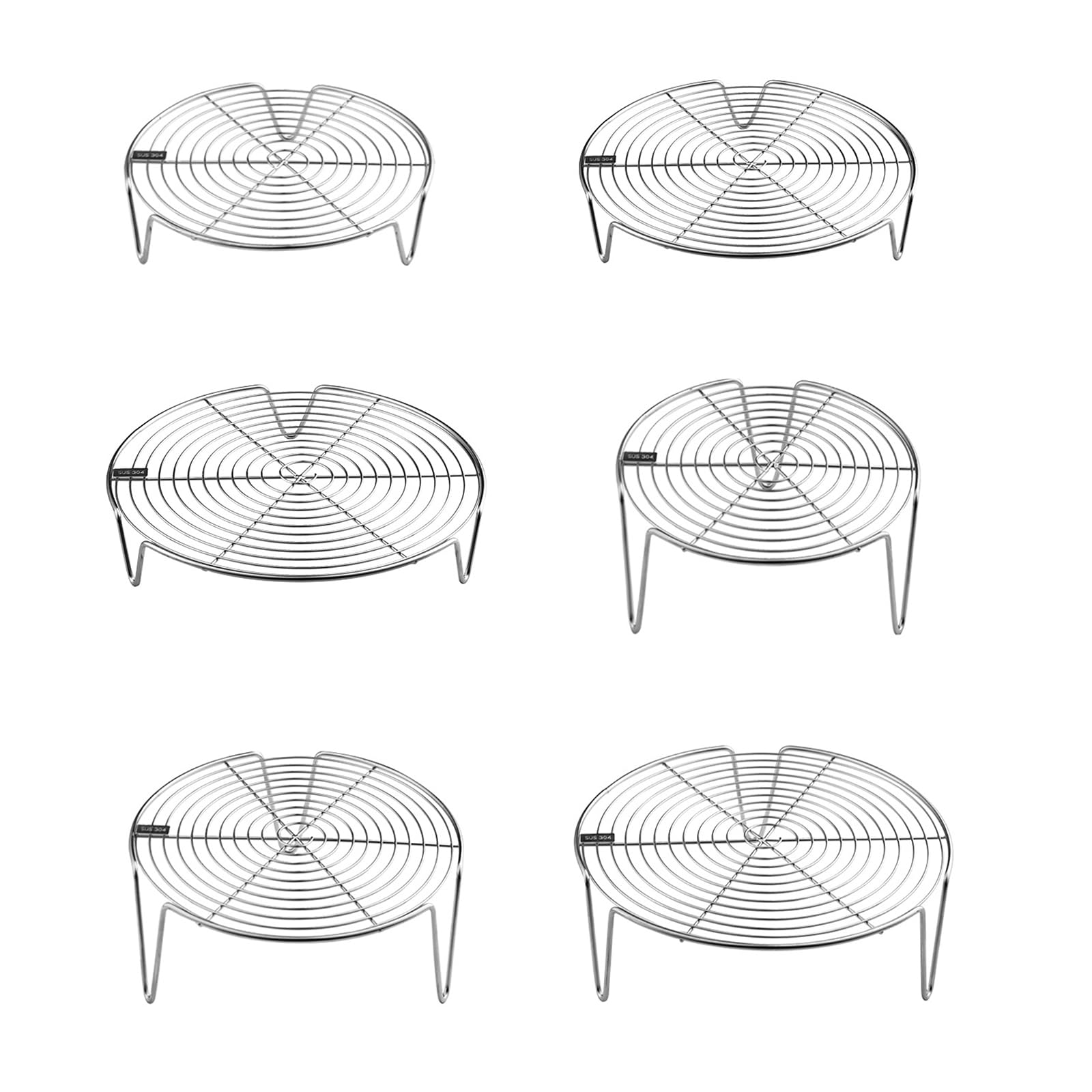 Versatile Stainless Steel Steaming Rack Steamers Basket Steaming Stand For Kitchen And Culinary Enthusiasts Stainless Steel Steaming Stand