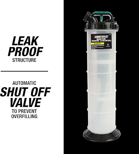 Miniatura 9 de OEM TOOLS - Extractor de aceite; dispositivo para extraer y cambiar el aceite de la transmisión o el líquido refrigerante; dispositivo de bombeo