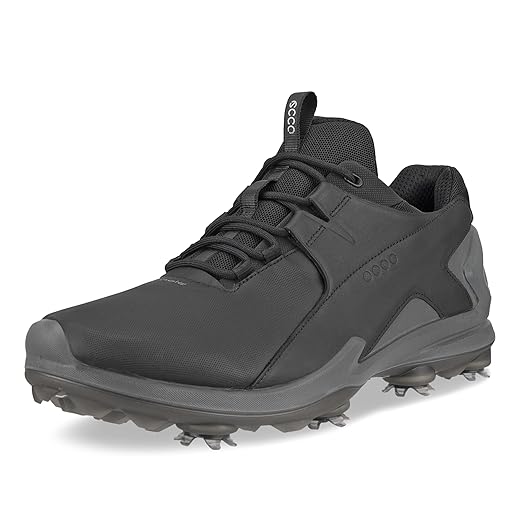 ECCO 2023 Biom Tour Fluidform imperméable Chaussures de Golf en Cuir à Pointes