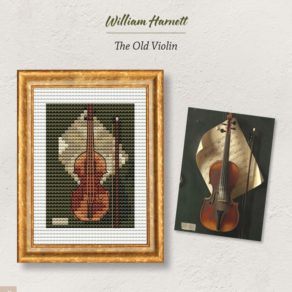 Mini Masterpieces Cross-Stitch: Still Life (Dover Crafts: Embroidery & Needlepoint)
