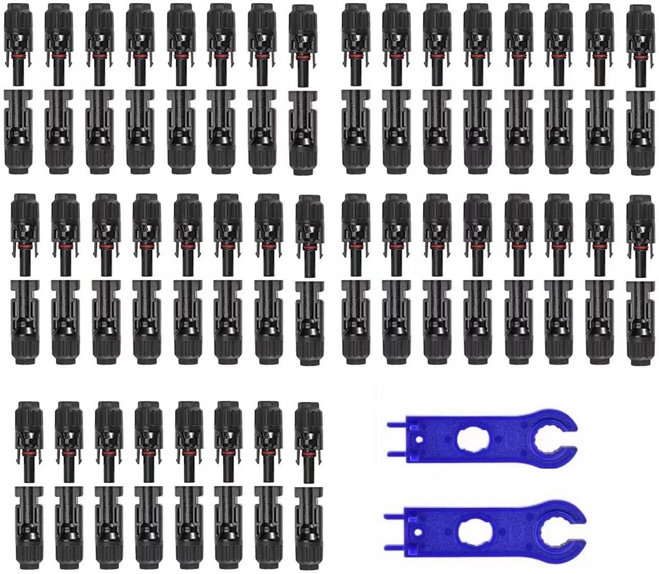 150pairs Solar connectors with 6 spanners