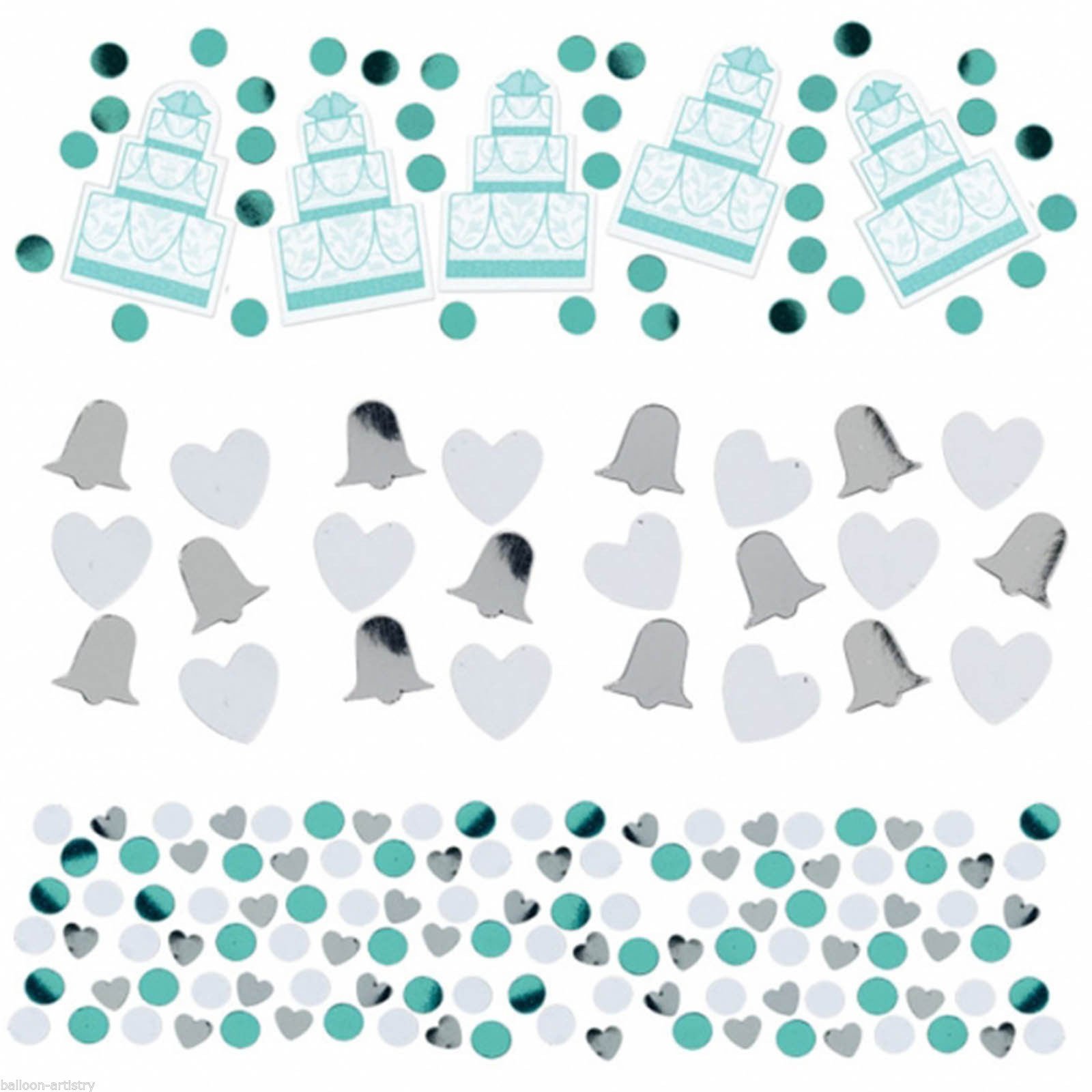 Confetti Robin Œuf Bleu Mariage Amscan Décoration Table de Fête Réception