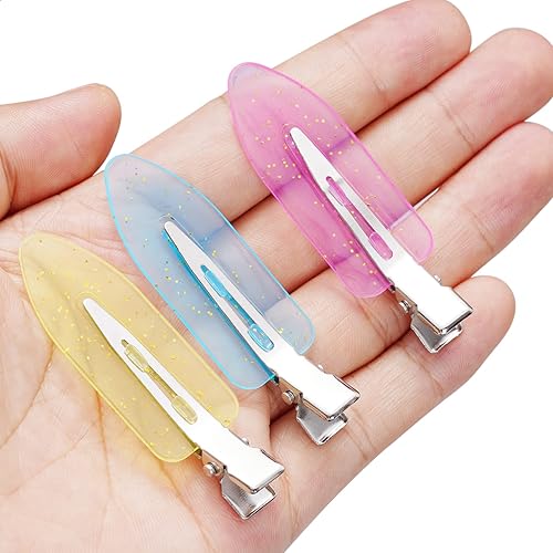 Miniatura 7 de Wobe 24 pinzas para el cabello sin arrugas, sin doblar, sin arrugas, pinzas para rizos, peinados, flequillo, aplicación de maquillaje, horquillas