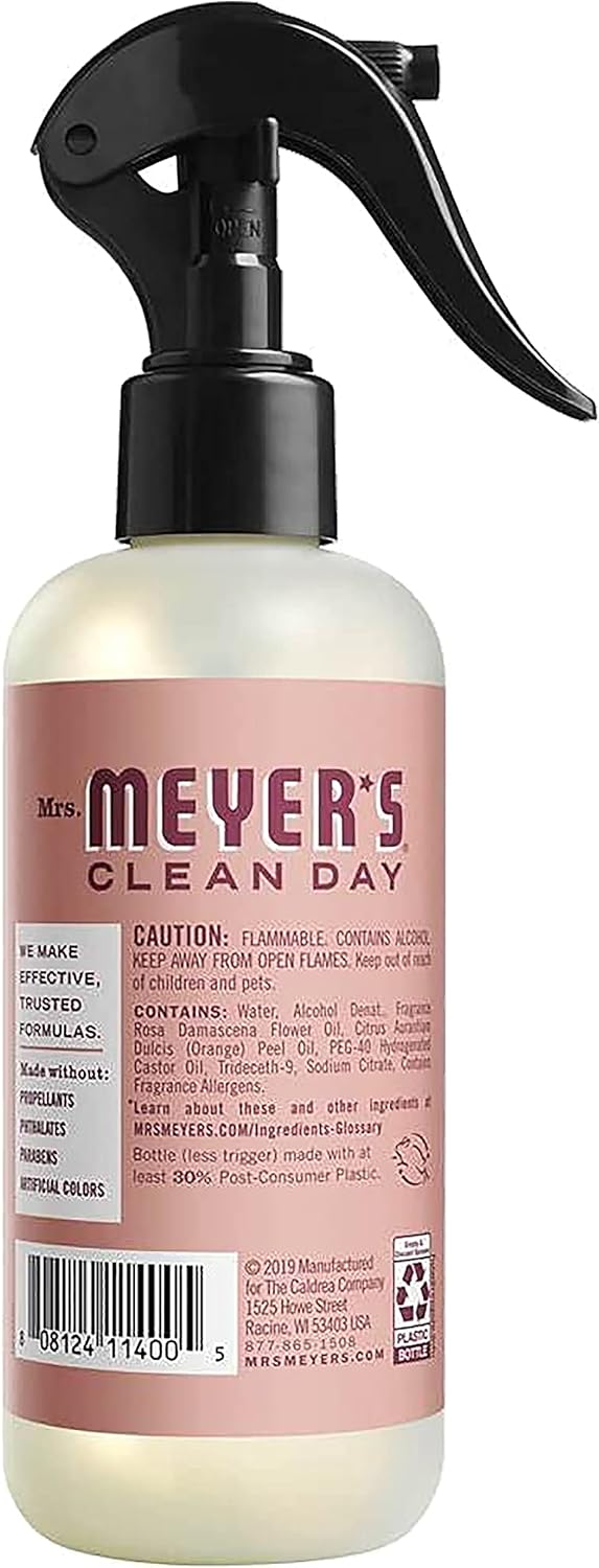 Rose Scented Non-Aerosol Room Freshener Spray, 8 fl oz