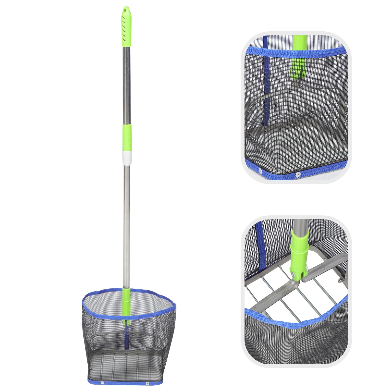 Tischtennisball Picker Tragbar Mit Teleskopgriff - Verstellbarer Ballsammler Für Effizientes Aufheben Und Praktische Lagerung
